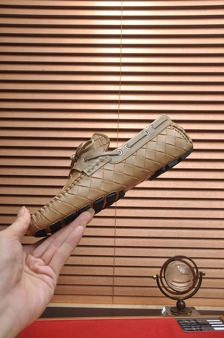 Men's Men's Shoes💰420💶【GUCCI】 (High-end Niuli) New 🍀Gucci*——Gucci Doudou Shoes! Made of imported original cowhide, the inner top layer is comfortable cowhide lining! Original wear-resistant rubber outsole! High quality products! Code number 38-44!